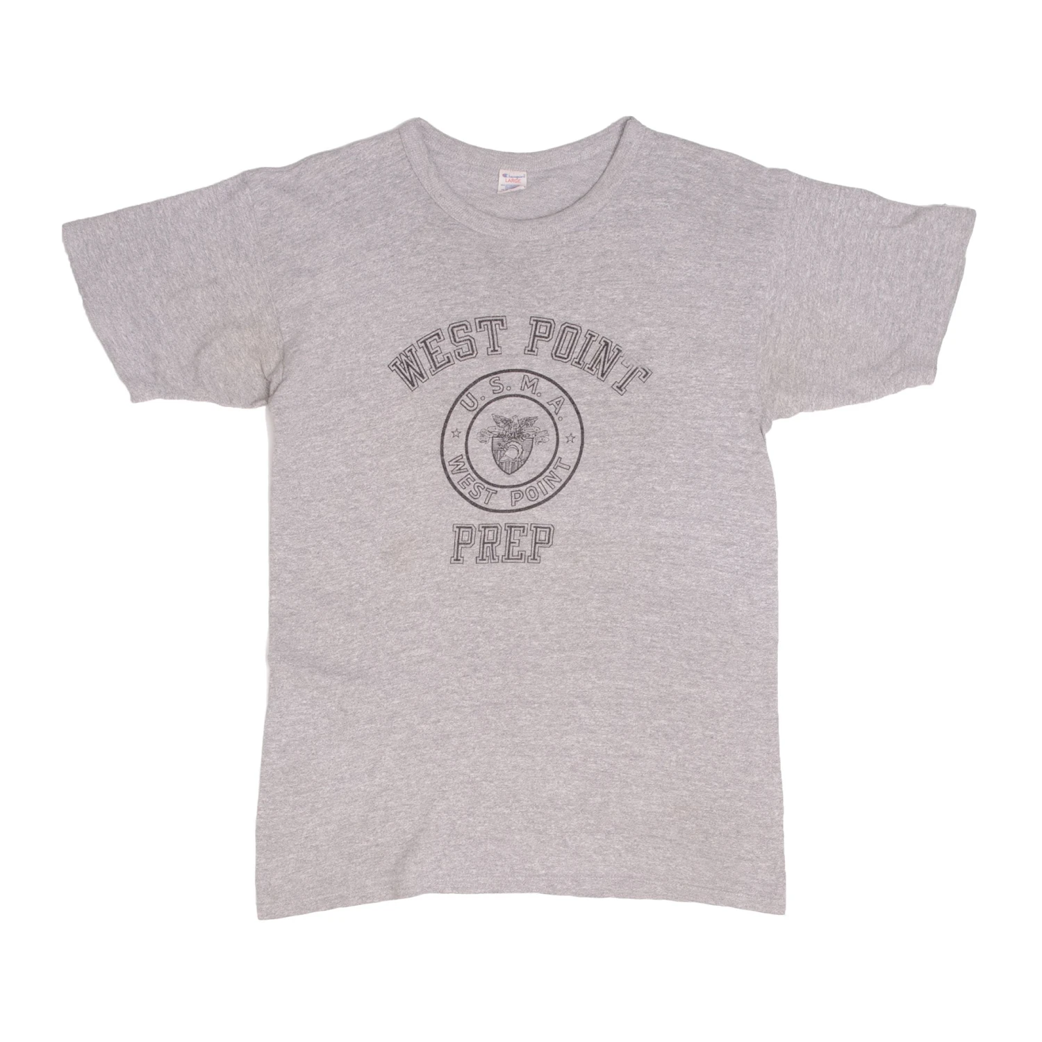 VINTAGE USMA WEST POINT PREP CHAMPION TEE SHIRT 1980S SIZE MEDIUM MADE IN USA(Vintage Usma West Point Prep Champion Tee Shirt 1980s Size Medium Made In Usa) 2 VINTAGE USMA WEST POINT PREP CHAMPION TEE SHIRT 1980S SIZE MEDIUM MADE IN USA(Vintage Usma West Point Prep Champion Tee Shirt 1980s Size Medium Made In Usa) - Image 2