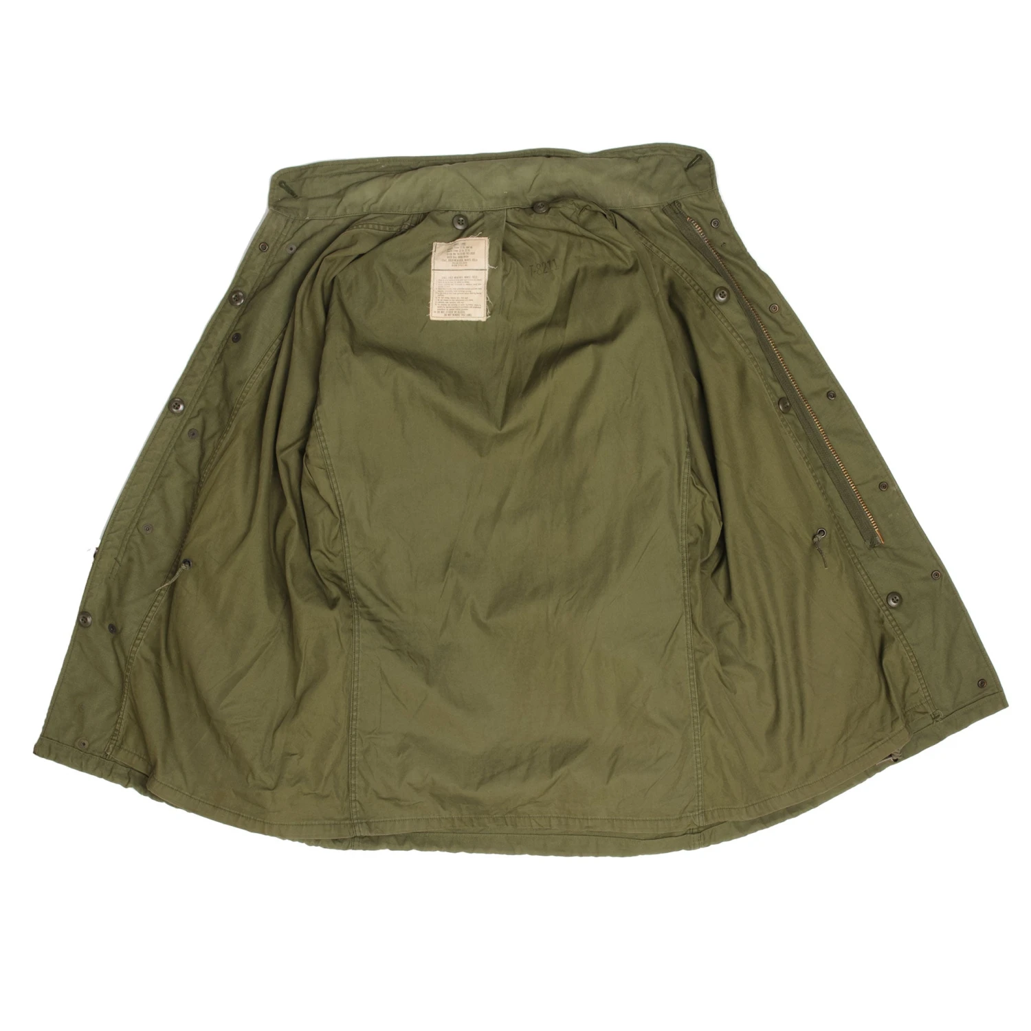 VINTAGE US ARMY M-1965 M65 FIELD JACKET 1976 SIZE SMALL LONG(Vintage Us Army M 1965 M65 Field Jacket 1976 Size Small Long) 4 VINTAGE US ARMY M-1965 M65 FIELD JACKET 1976 SIZE SMALL LONG(Vintage Us Army M 1965 M65 Field Jacket 1976 Size Small Long) - Image 4