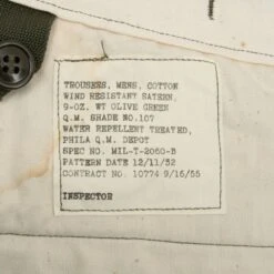 VINTAGE US ARMY FIELD TROUSERS PANTS W LINER M51 1955 XL LONG NOS(Vintage Us Army Field Trousers Pants W Liner M51 1951 Korean War Xl Long Nos 1) -Rare Gear USA Shop DSC 5888