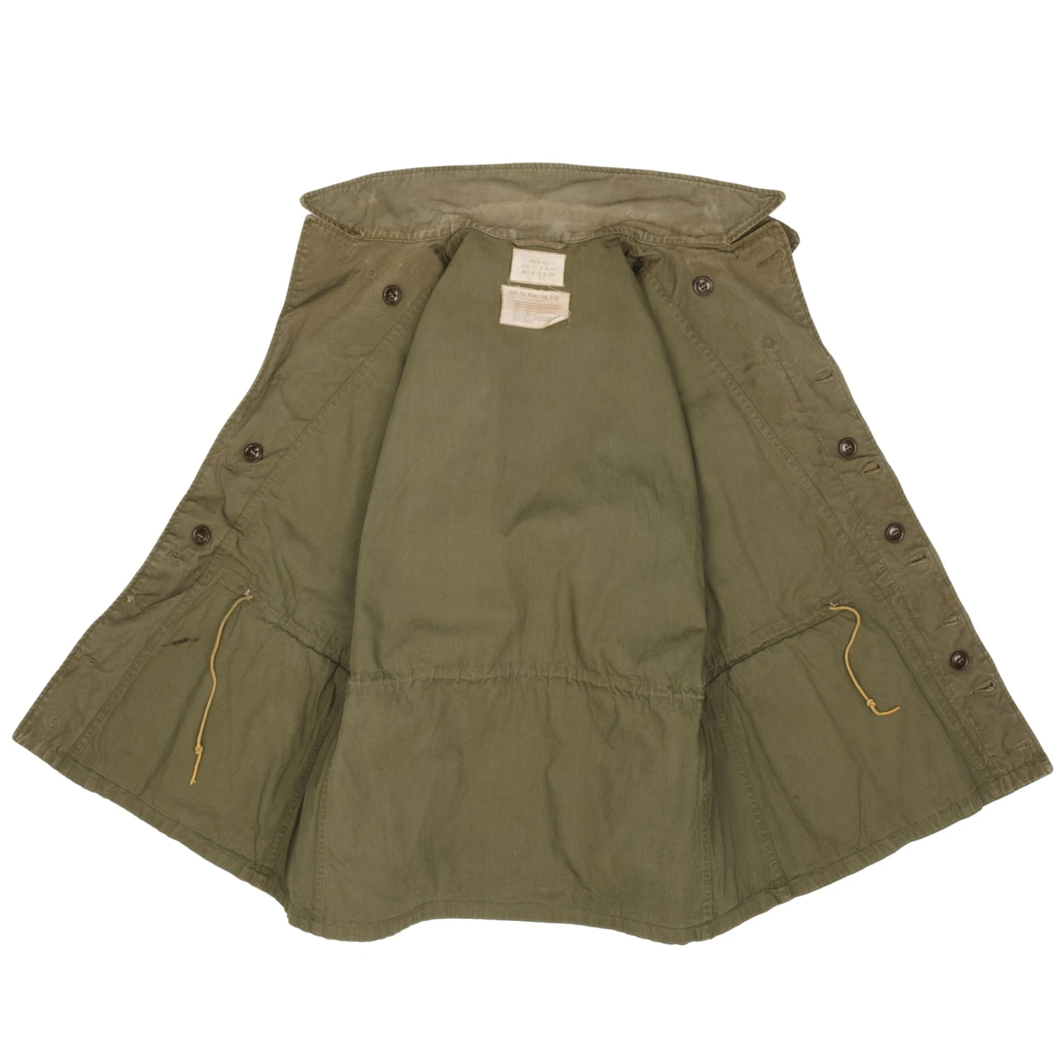 VINTAGE US ARMY M50 FIELD JACKET 1950 KOREAN WAR SIZE SMALL REGULAR(Vintage Us Army M50 Field Jacket 1950 Korean War Size Small Regular) 8 VINTAGE US ARMY M50 FIELD JACKET 1950 KOREAN WAR SIZE SMALL REGULAR(Vintage Us Army M50 Field Jacket 1950 Korean War Size Small Regular) - Image 8