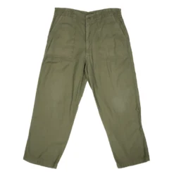 VINTAGE US ARMY UTILITY TROUSERS PANTS OG-107 SATEEN 1968 VIETNAM WAR 37X30(Vintage Us Army Utility Trousers Pants Og 107 Sateen 1968 Vietnam War 37x30)