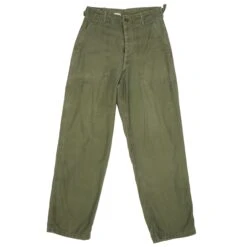 VINTAGE US ARMY UTILITY TROUSERS PANTS OG-107 SATEEN 1960S VIETNAM WAR SMALL(Vintage Us Army Utility Trousers Pants Og 107 Sateen 1960s Vietnam War Small)