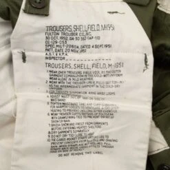 VINTAGE US ARMY FIELD TROUSERS PANTS M51 1952 KOREAN WAR LARGE REG DEADSTOCK(Vintage Us Army Field Trousers Pants M51 1952 Korean War Large Reg W38 L30 Nos 1) -Rare Gear USA Shop DSC 5919