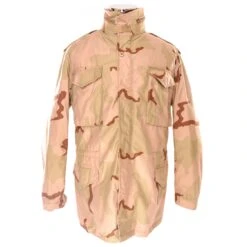 VINTAGE US ARMY M-1965 M65 FIELD JACKET DESERT CAMO 1989 SIZE MEDIUM LONG(Copy Of Vintage Us Army M 1965 M65 Field Jacket Desert Camo 1999 Size Large Regular Deadstock)