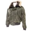 VINTAGE US ARMY PARKA E.C.W. FLIGHT JACKET N-2B N2B1985 SIZE LARGE(Copy Of Us Army Parka Flight Jacket N 2b 1982 Size Small)