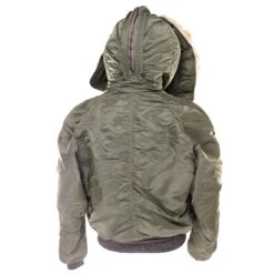 VINTAGE US ARMY PARKA E.C.W. FLIGHT JACKET N-2B N2B1985 SIZE LARGE(Copy Of Us Army Parka Flight Jacket N 2b 1982 Size Small) -Rare Gear USA Shop DSC 5973 1