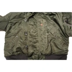 VINTAGE US ARMY PARKA E.C.W. FLIGHT JACKET N-2B N2B1985 SIZE LARGE(Copy Of Us Army Parka Flight Jacket N 2b 1982 Size Small) -Rare Gear USA Shop DSC 5978 1