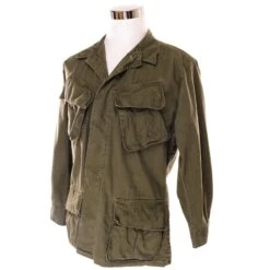 VINTAGE US ARMY TROPICAL COMBAT POPLIN JACKET 3TH PATTERN 1967 VIETNAM WAR SIZEMEDIUM REGULAR(Copy Of Vintage Us Army Tropical Combat Poplin Jacket 3th Pattern 1967 Vietnam War Size Medium Regular)