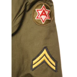 VINTAGE US ARMY TRENCH COAT WW2 ERA SIZE SMALL REGULAR PATCHED SIX ARMY(Vintage Us Army Trench Coat Ww2 Era Size Small Regular Patched) -Rare Gear USA Shop DSC 6021 1