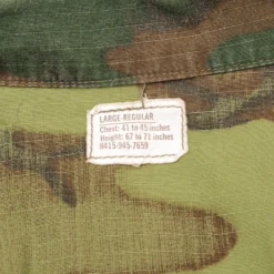 VINTAGE US ARMY TROPICAL COMBAT JACKET 4TH PATTERN ERDL 1968 VIETNAM WAR SIZE LARGE REGULAR(Vintage Us Army Tropical Combat Jacket 5th Pattern Erdl 1968 Vietnam War Size Large Regular) -Rare Gear USA Shop DSC 6033 1