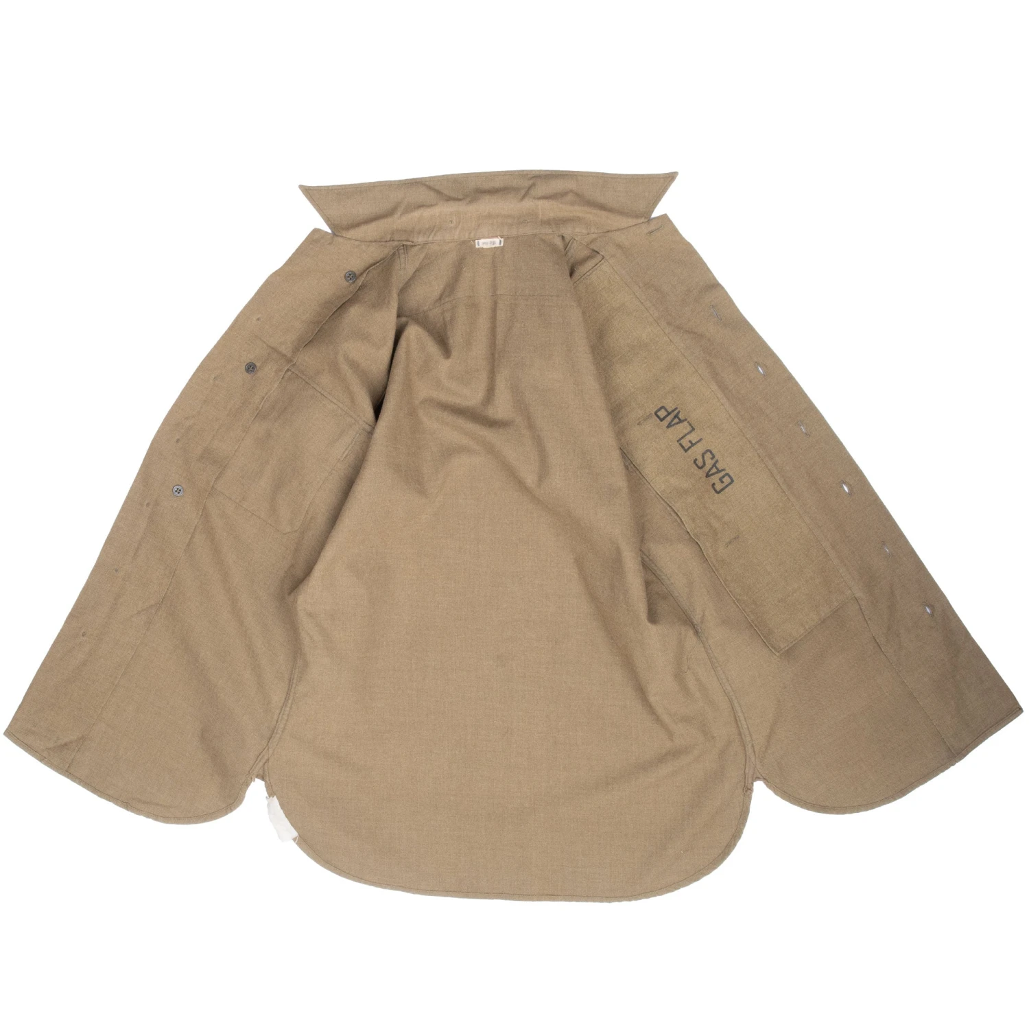 VINTAGE US ARMY WOOL SHIRT WW2 SHIRT SIZE 14 1/2 X32(Vintage Us Army Wool Shirt Ww2 Shirt Size 14 1 2 X32) 6 VINTAGE US ARMY WOOL SHIRT WW2 SHIRT SIZE 14 1/2 X32(Vintage Us Army Wool Shirt Ww2 Shirt Size 14 1 2 X32) - Image 6