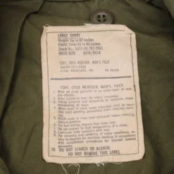 VINTAGE US ARMY M-1965 M65 FIELD JACKET 1976 SIZE LARGE SHORT W LINER(Vintage Us Army M 1965 M65 Field Jacket 1976 Size Large Short W Liner) -Rare Gear USA Shop DSC 6072