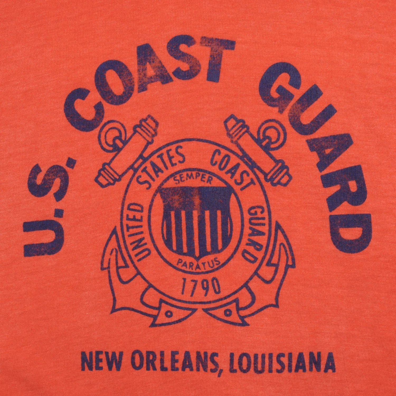 VINTAGE US COAST GUARD TEE SHIRT SIZE SMALL MADE IN USA 1980S(Vintage Us Coast Guard Tee Shirt Size Small Made In Usa 1980s) 5 VINTAGE US COAST GUARD TEE SHIRT SIZE SMALL MADE IN USA 1980S(Vintage Us Coast Guard Tee Shirt Size Small Made In Usa 1980s) - Image 5