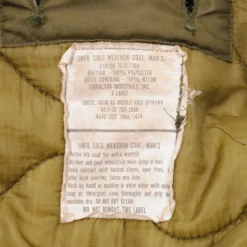 VINTAGE US ARMY M-1965 M65 FIELD JACKET 1969 VIETNAM WAR SIZE XL REGULAR W LINER(Vintage Us Army M 1965 M65 Field Jacket 1969 Vietnam War Size Xl Regular W Liner) -Rare Gear USA Shop DSC 6129