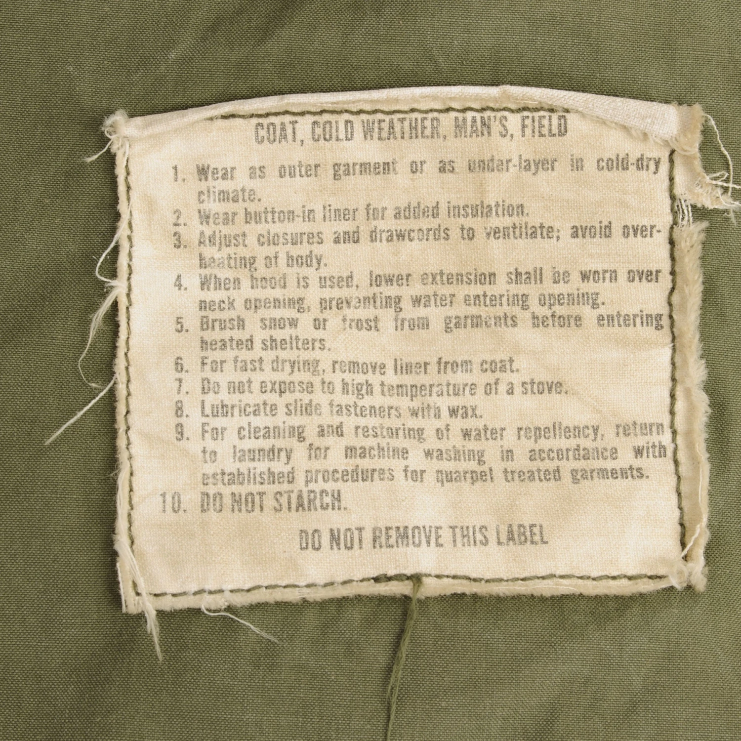 VINTAGE US ARMY M65 M-1965 FIELD JACKET 1971 VIETNAM WAR SIZE MEDIUM LONG(Vintage Us Army M65 M 1965 Field Jacket 1971 Vietnam War Size Medium Long) 5 VINTAGE US ARMY M65 M-1965 FIELD JACKET 1971 VIETNAM WAR SIZE MEDIUM LONG(Vintage Us Army M65 M 1965 Field Jacket 1971 Vietnam War Size Medium Long) - Image 5