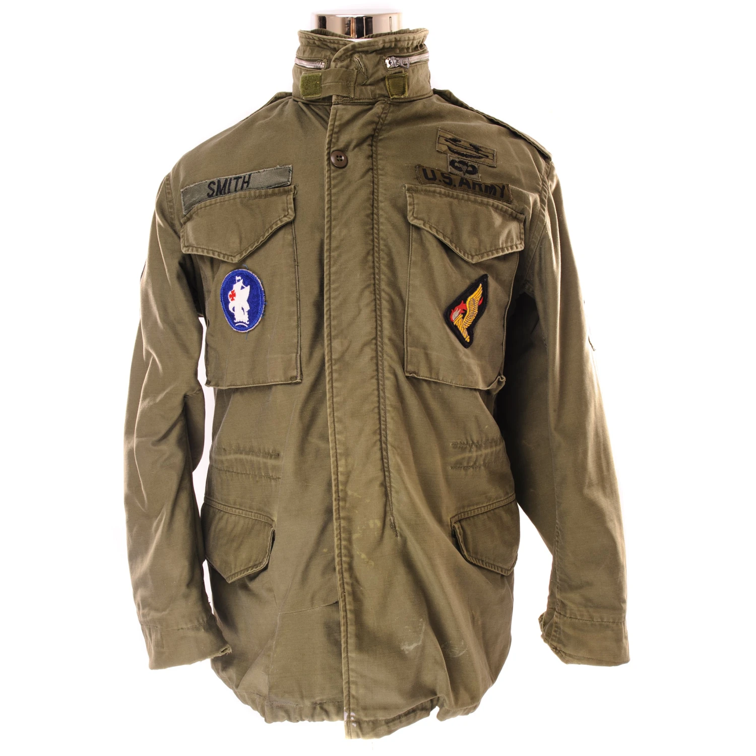 VINTAGE US ARMY M-1965 M65 FIELD JACKET VIETNAM WAR ERA SIZE SMALL PATCHED(Vintage Us Army M 1965 M65 Field Jacket Vietnam War Era Size Small Patched) 1 VINTAGE US ARMY M-1965 M65 FIELD JACKET VIETNAM WAR ERA SIZE SMALL PATCHED(Vintage Us Army M 1965 M65 Field Jacket Vietnam War Era Size Small Patched)