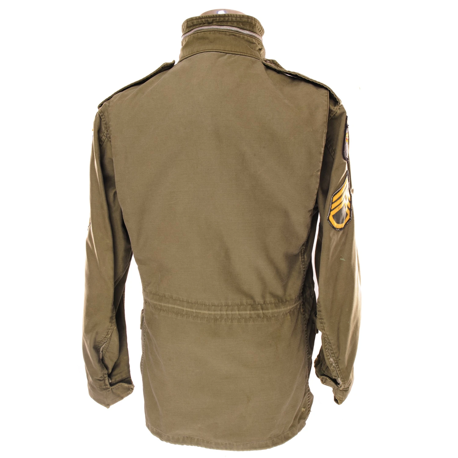 VINTAGE US ARMY M-1965 M65 FIELD JACKET VIETNAM WAR ERA SIZE SMALL PATCHED(Vintage Us Army M 1965 M65 Field Jacket Vietnam War Era Size Small Patched) 2 VINTAGE US ARMY M-1965 M65 FIELD JACKET VIETNAM WAR ERA SIZE SMALL PATCHED(Vintage Us Army M 1965 M65 Field Jacket Vietnam War Era Size Small Patched) - Image 2