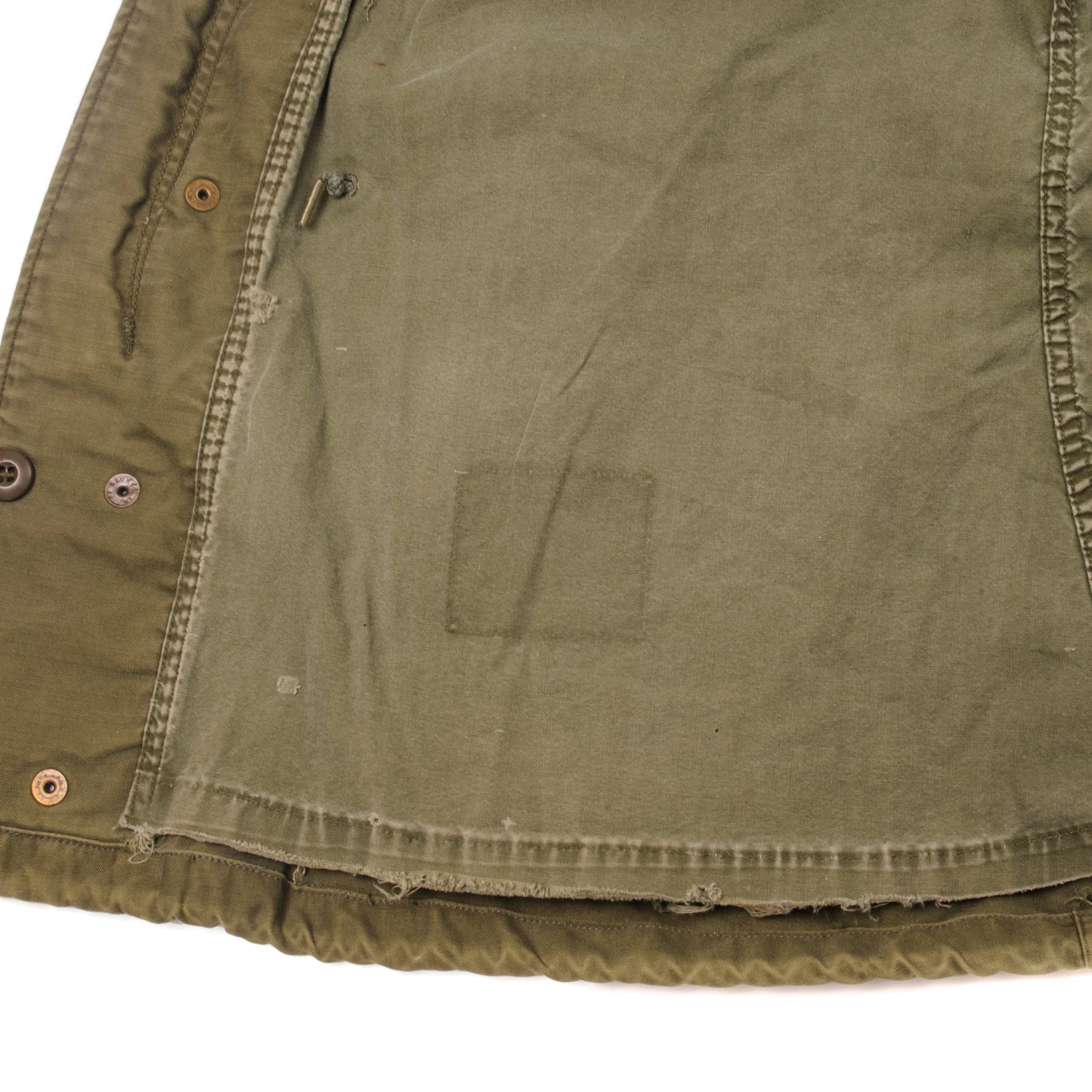 VINTAGE US ARMY M-1965 M65 FIELD JACKET VIETNAM WAR ERA SIZE SMALL PATCHED(Vintage Us Army M 1965 M65 Field Jacket Vietnam War Era Size Small Patched) 5 VINTAGE US ARMY M-1965 M65 FIELD JACKET VIETNAM WAR ERA SIZE SMALL PATCHED(Vintage Us Army M 1965 M65 Field Jacket Vietnam War Era Size Small Patched) - Image 5