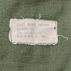 VINTAGE USMC US MARINE CORPS UTILITY SHIRT P-64P64 1968 VIETNAM WAR(Vintage Usmc Us Marine Corps Utility Shirt P 64 P64 1968 Vietnam War) -Rare Gear USA Shop DSC 6231