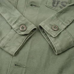 VINTAGE USMC US MARINE CORPS UTILITY SHIRT P-64P64 1968 VIETNAM WAR(Vintage Usmc Us Marine Corps Utility Shirt P 64 P64 1968 Vietnam War) -Rare Gear USA Shop DSC 6234