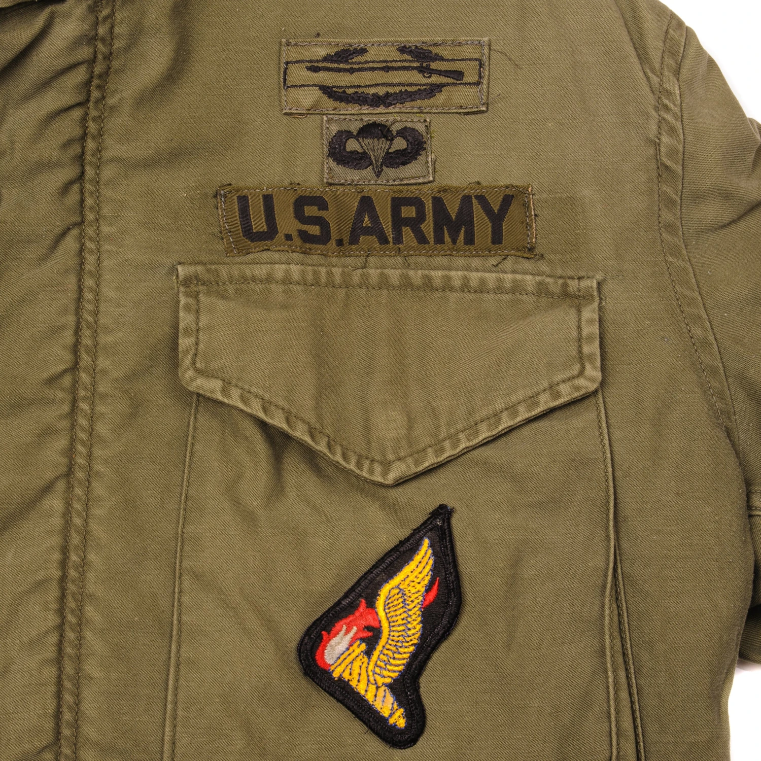 VINTAGE US ARMY M-1965 M65 FIELD JACKET VIETNAM WAR ERA SIZE SMALL PATCHED(Vintage Us Army M 1965 M65 Field Jacket Vietnam War Era Size Small Patched) 8 VINTAGE US ARMY M-1965 M65 FIELD JACKET VIETNAM WAR ERA SIZE SMALL PATCHED(Vintage Us Army M 1965 M65 Field Jacket Vietnam War Era Size Small Patched) - Image 8