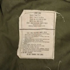 VINTAGE US NAVY USNS KINGSPORT M65 FIELD JACKET 1976 SIZE LARGE LONG(Vintage Us Navy Usns Kingsport M65 Field Jacket 1976 Size Large Long) -Rare Gear USA Shop DSC 6251