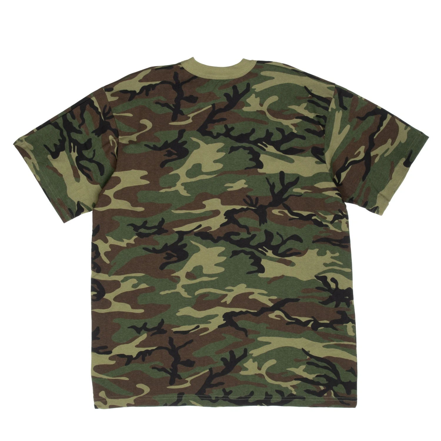 VINTAGE US ARMY WOODLAND CAMO ERDL TEE SHIRT 1990S XL MADE IN USA DEADSTOCK(Vintage Us Army Woodland Camo Erdl Tee Shirt 1990s Xl Made In Usa Deadstock) 3 VINTAGE US ARMY WOODLAND CAMO ERDL TEE SHIRT 1990S XL MADE IN USA DEADSTOCK(Vintage Us Army Woodland Camo Erdl Tee Shirt 1990s Xl Made In Usa Deadstock) - Image 3