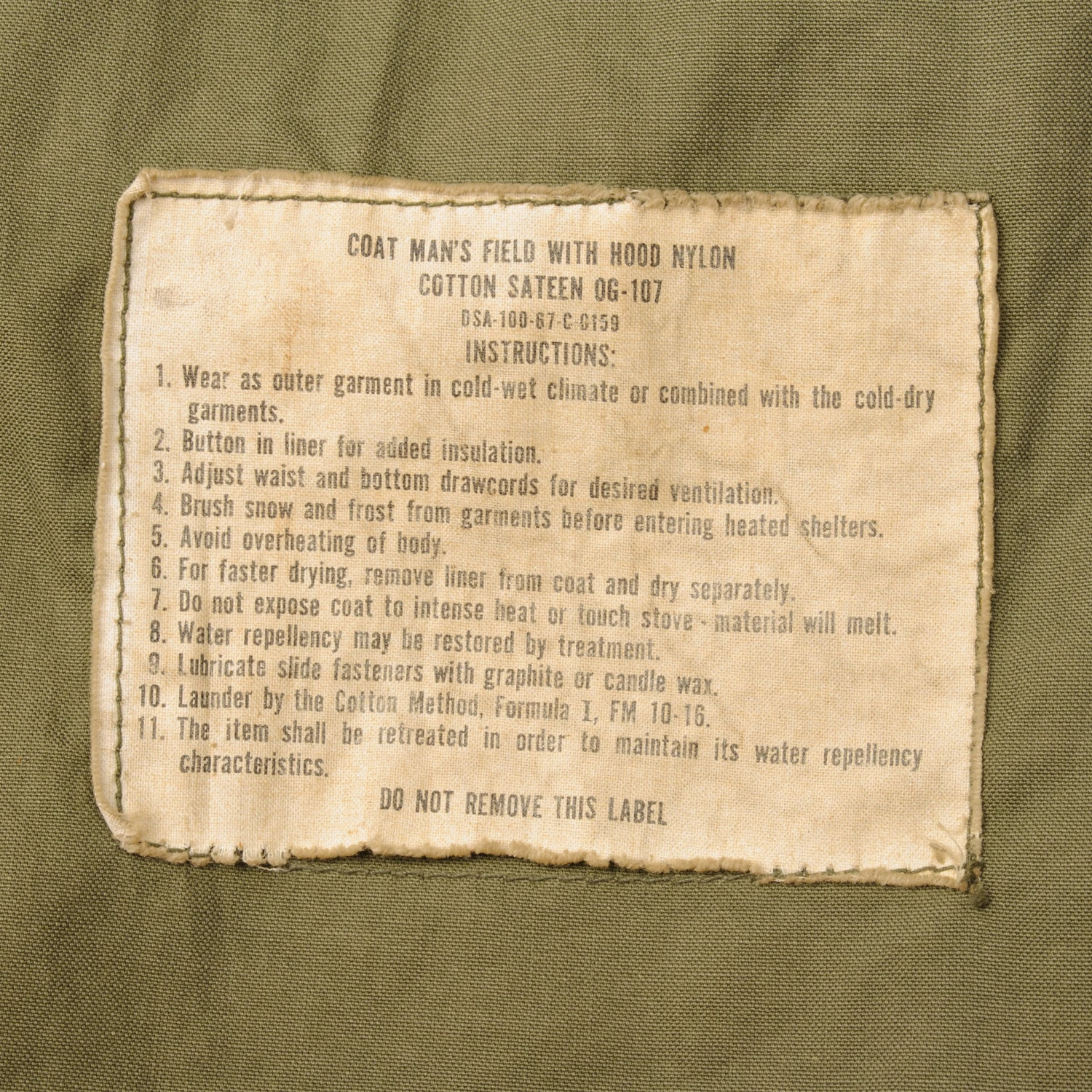 VINTAGE USAF US AIR FORCE M65 FIELD JACKET 1967 VIETNAM WAR SIZE MEDIUM LONG(Vintage Usaf Us Air Force M 1965 M65 Field Jacket 1967 Vietnam War Size Medium Long) 4 VINTAGE USAF US AIR FORCE M65 FIELD JACKET 1967 VIETNAM WAR SIZE MEDIUM LONG(Vintage Usaf Us Air Force M 1965 M65 Field Jacket 1967 Vietnam War Size Medium Long) - Image 4