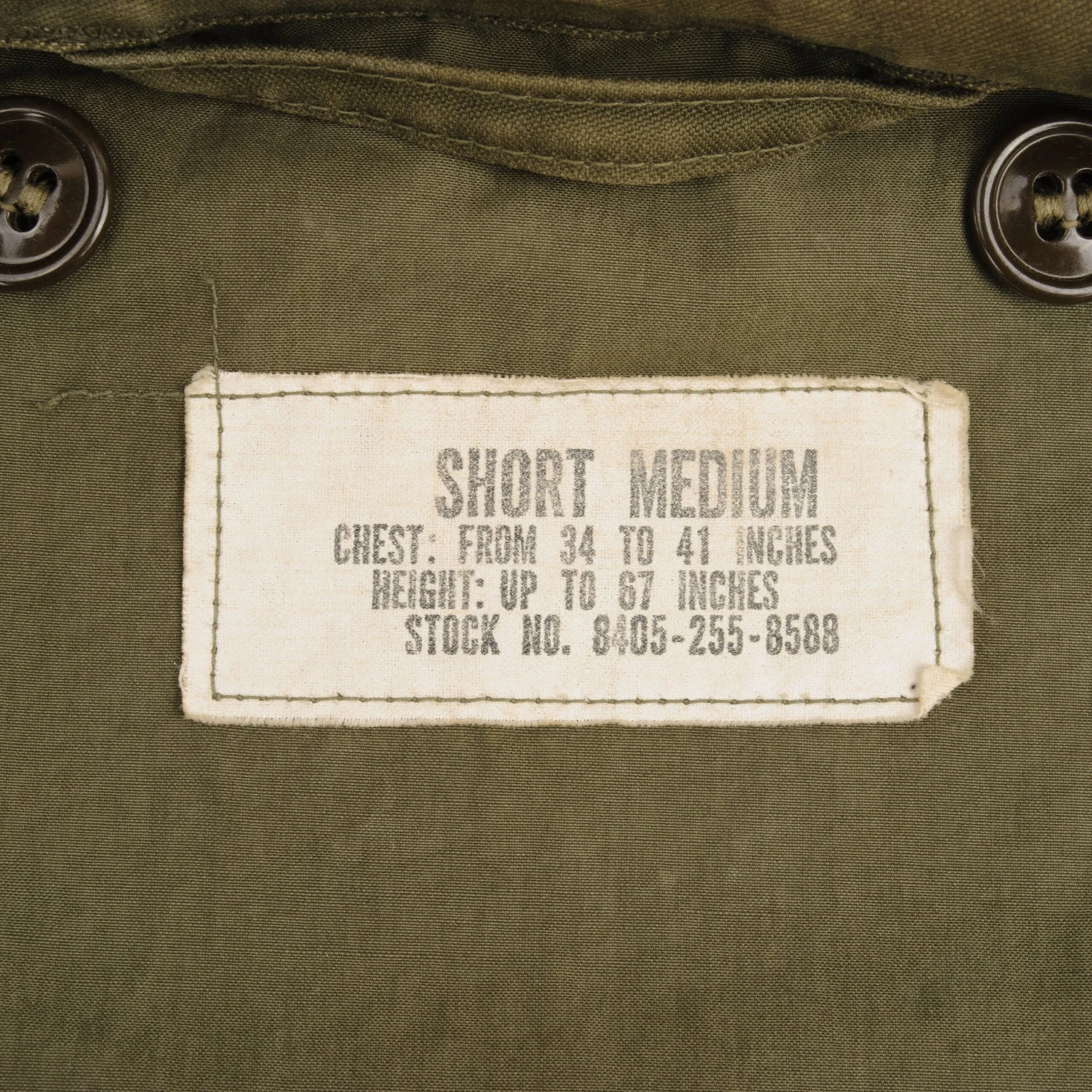 VINTAGE US ARMY M51 FIELD JACKET 1957 VIETNAM WAR SIZE MEDIUM SHORT(Vintage Us Army M51 Field Jacket 1957 Vietnam War Size Medium Short) 4 VINTAGE US ARMY M51 FIELD JACKET 1957 VIETNAM WAR SIZE MEDIUM SHORT(Vintage Us Army M51 Field Jacket 1957 Vietnam War Size Medium Short) - Image 4