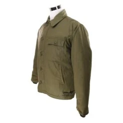 VINTAGE USN US NAVY A-2 A2 DECK JACKET COLD WEATHER 1972 VIETNAM WAR SIZE MEDIUM(Vintage Usn Us Navy A 2 A2 Deck Jacket Cold Weather 1972 Vietnam War Size Medium)