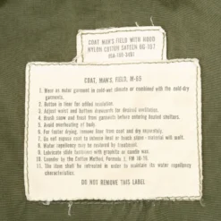 VINTAGE US ARMY M65 FIELD JACKET 1966 VIETNAM 1ST PATTERN SIZE LARGE REGULAR(Vintage Us Army M65 Field Jacket 1966 1st Pattern Size Large Regular) -Rare Gear USA Shop DSC 6339