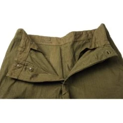 VINTAGE USN NAVY UTILITY TROUSERS HBT PANTS WW2 SIZE W32 L31 DEADSTOCK(Vintage Us Navy Utility Trousers Pants Size W32 L31) -Rare Gear USA Shop DSC 6341 1