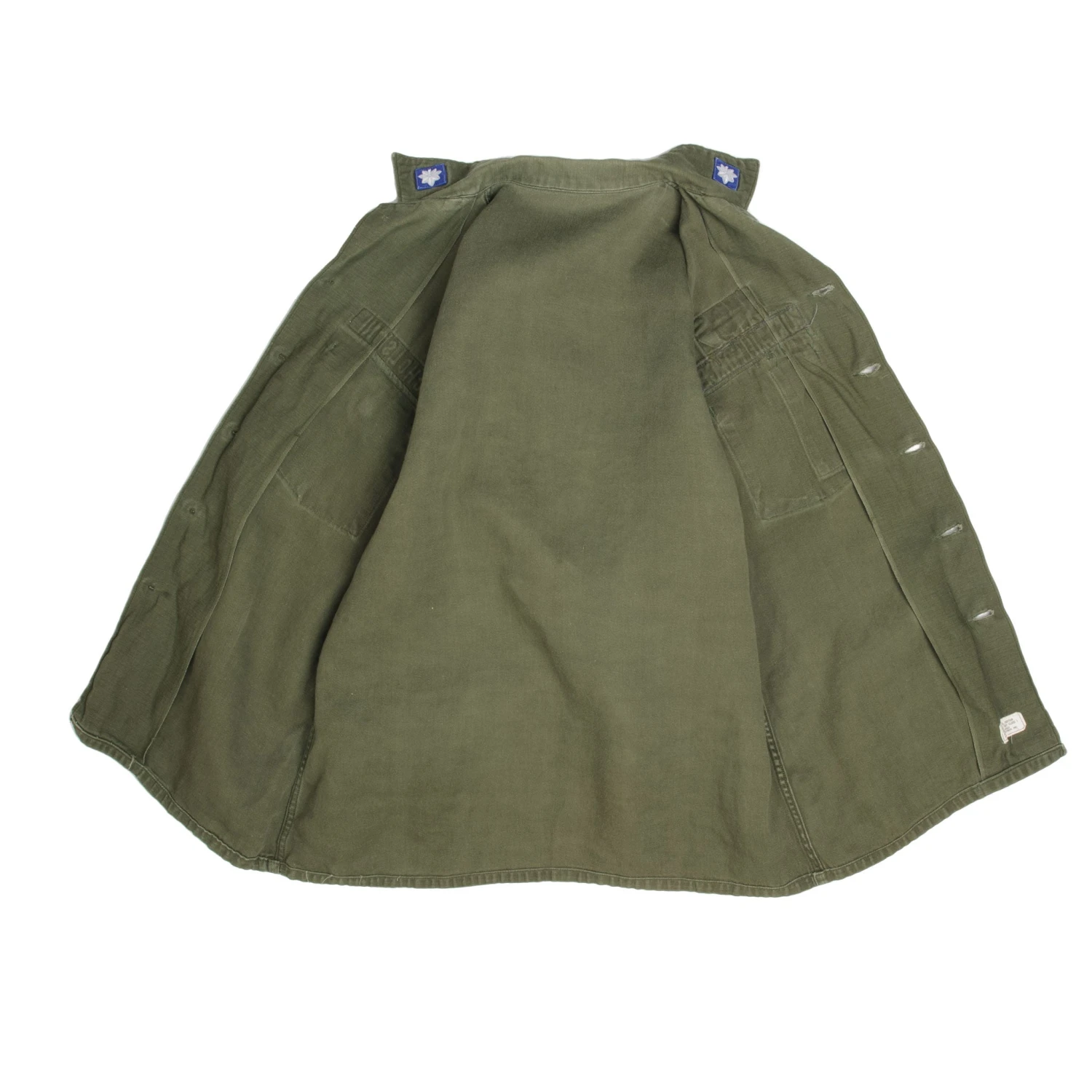 VINTAGE USAF US AIR FORCE 1970 VIETNAM WAR UTILITY SATEEN SHIRT P64 MEDIUM(Vintage Usaf Us Air Force 1970 Vietnam War Utility Sateen Shirt Size Medium) 9 VINTAGE USAF US AIR FORCE 1970 VIETNAM WAR UTILITY SATEEN SHIRT P64 MEDIUM(Vintage Usaf Us Air Force 1970 Vietnam War Utility Sateen Shirt Size Medium) - Image 9