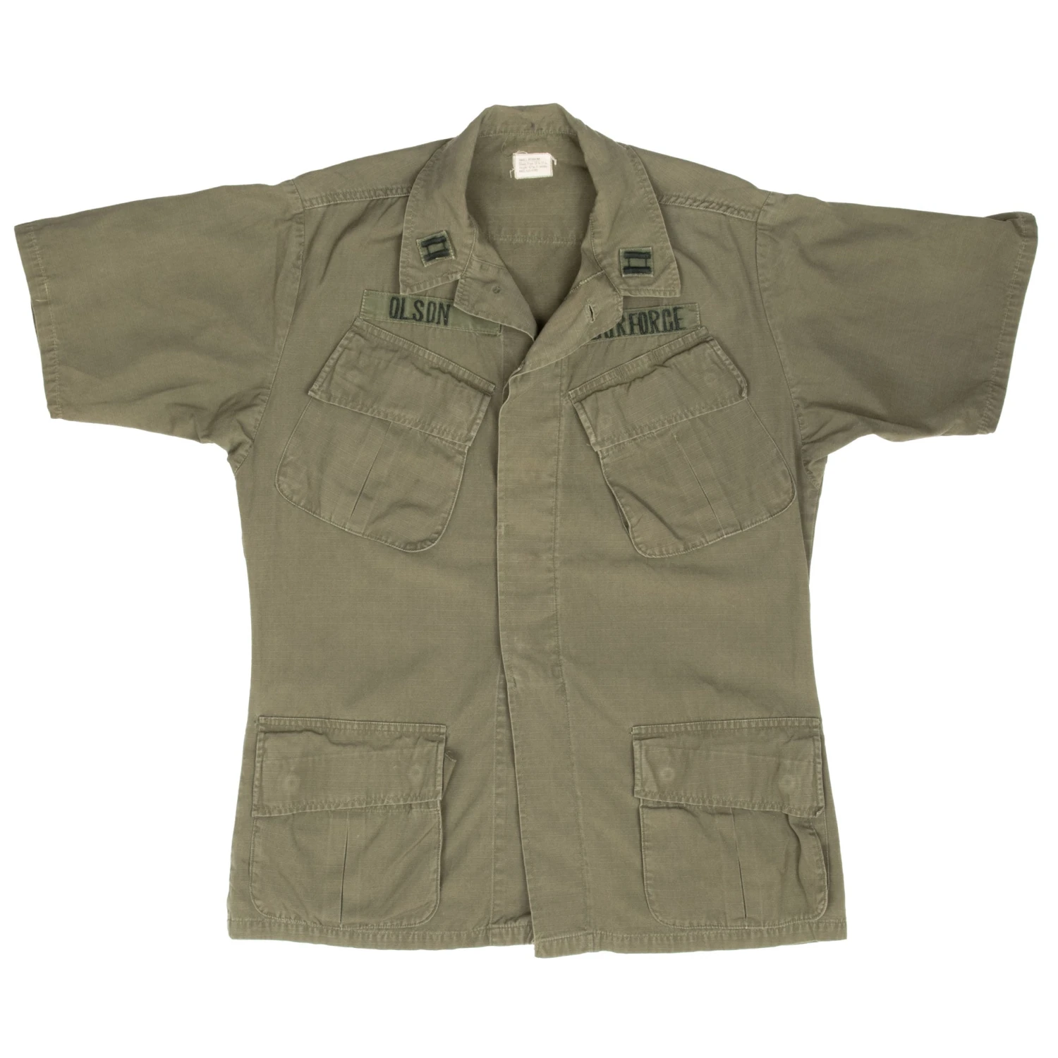 VINTAGE USAF AIR FORCE COMBAT JACKET RIP STOP 1968 VIETNAM WAR SMALL REGULAR(Vintage Usaf Air Force Combat Jacket Rip Stop 1968 Vietnam War Small Regular) 2 VINTAGE USAF AIR FORCE COMBAT JACKET RIP STOP 1968 VIETNAM WAR SMALL REGULAR(Vintage Usaf Air Force Combat Jacket Rip Stop 1968 Vietnam War Small Regular) - Image 2