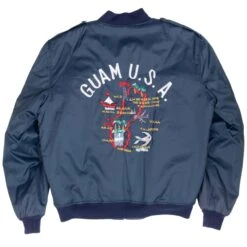 VINTAGE GUAM EMBROIDERED SOUVENIR BOMBER JACKET XL(Vintage Guam Embroidered Souvenir Bomber Jacket Xl) -Rare Gear USA Shop DSC 6363 931e2f32 d5c6 4961 8931 5b8a00649923