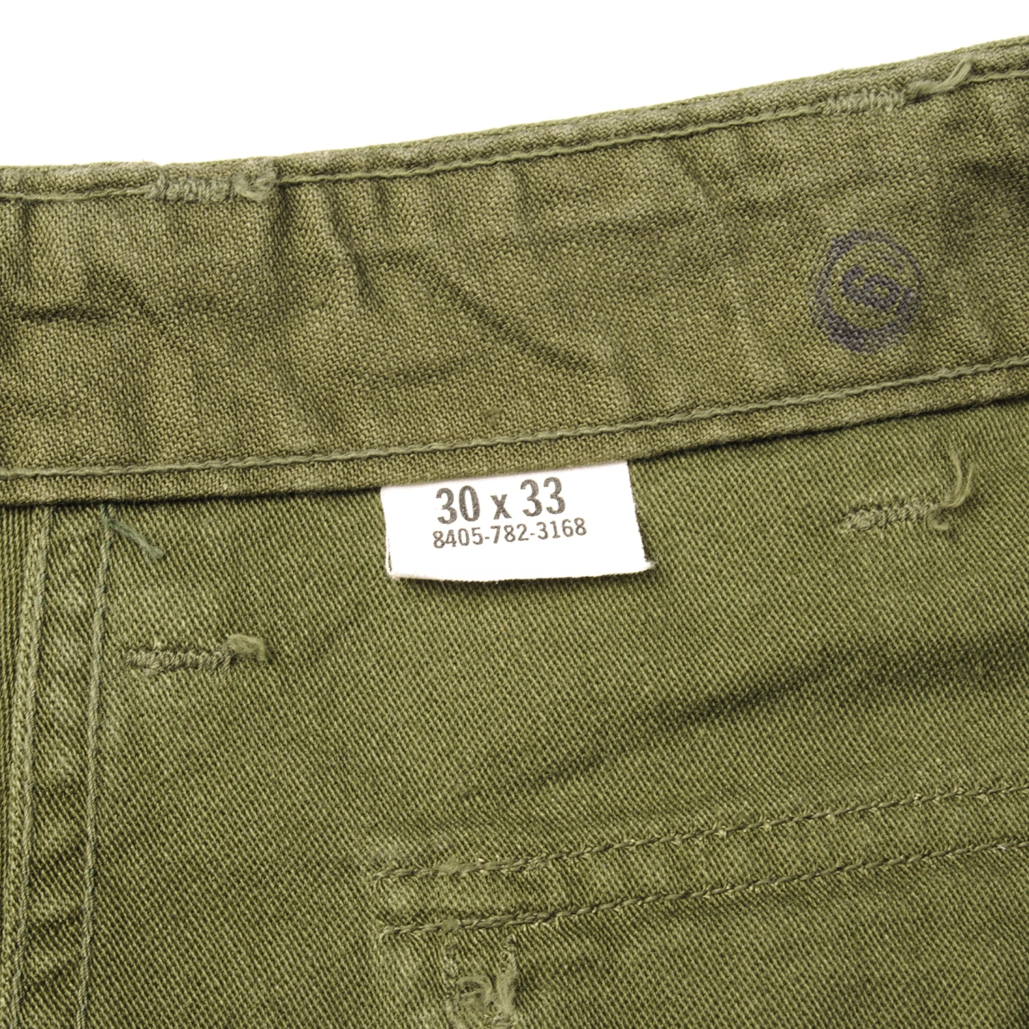VINTAGE US ARMY UTILITY OG-107 SATEEN TROUSERS PANTS 1966 VIETNAM WAR SIZE W28 L32(Vintage Us Army Utility Trousers Pants 1966 Vietnam War Size W28 L32) 4 VINTAGE US ARMY UTILITY OG-107 SATEEN TROUSERS PANTS 1966 VIETNAM WAR SIZE W28 L32(Vintage Us Army Utility Trousers Pants 1966 Vietnam War Size W28 L32) - Image 4