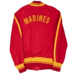 VINTAGE 1960s USMC US MARINE CORPS WOOL SOUVENIR TRAINING BOMBER JACKET SIZE 40(Vintage Usmc Us Marine Corps Wool Souvenir Bomber Jacket Size 40) -Rare Gear USA Shop DSC 6373