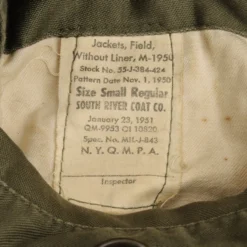 VINTAGE US ARMY M50 FIELD JACKET 1951 KOREAN WAR SIZE SMALL REGULAR(Vintage Us Army M50 Field Jacket 1951 Korean War Size Small Regular) 13 VINTAGE US ARMY M50 FIELD JACKET 1951 KOREAN WAR SIZE SMALL REGULAR(Vintage Us Army M50 Field Jacket 1951 Korean War Size Small Regular) -Rare Gear USA Shop DSC 6432