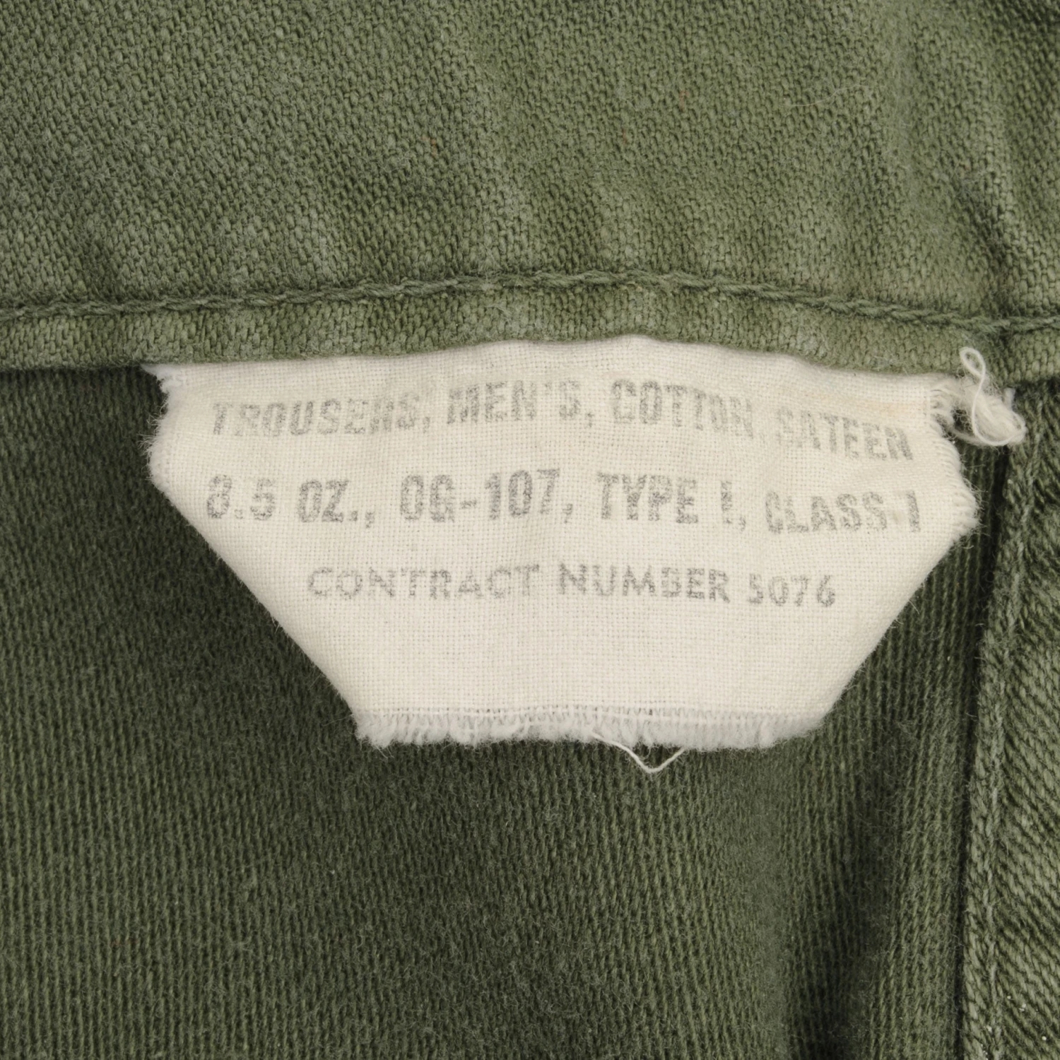 VINTAGE US ARMY UTILITY TROUSERS PANTS OG-107 SATEEN 1960S VIETNAM WAR SMALL(Vintage Us Army Utility Trousers Pants Og 107 Sateen 1960s Vietnam War Small) 3 VINTAGE US ARMY UTILITY TROUSERS PANTS OG-107 SATEEN 1960S VIETNAM WAR SMALL(Vintage Us Army Utility Trousers Pants Og 107 Sateen 1960s Vietnam War Small) - Image 3