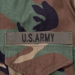 VINTAGE US ARMY M65 WOODLAND CAMO FIELD JACKET 1999 MEDIUM REGULAR(Vintage Us Army M65 Woodland Camo Field Jacket 1999 Medium Regular) -Rare Gear USA Shop DSC 6530