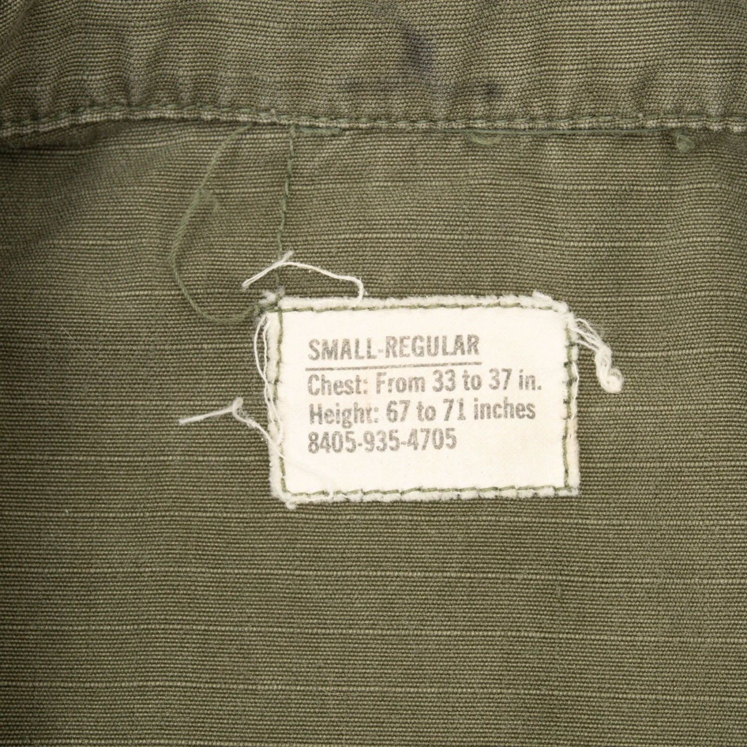 VINTAGE USAF AIR FORCE COMBAT JACKET RIP STOP 1968 VIETNAM WAR SMALL REGULAR(Vintage Usaf Air Force Combat Jacket Rip Stop 1968 Vietnam War Small Regular) 4 VINTAGE USAF AIR FORCE COMBAT JACKET RIP STOP 1968 VIETNAM WAR SMALL REGULAR(Vintage Usaf Air Force Combat Jacket Rip Stop 1968 Vietnam War Small Regular) - Image 4