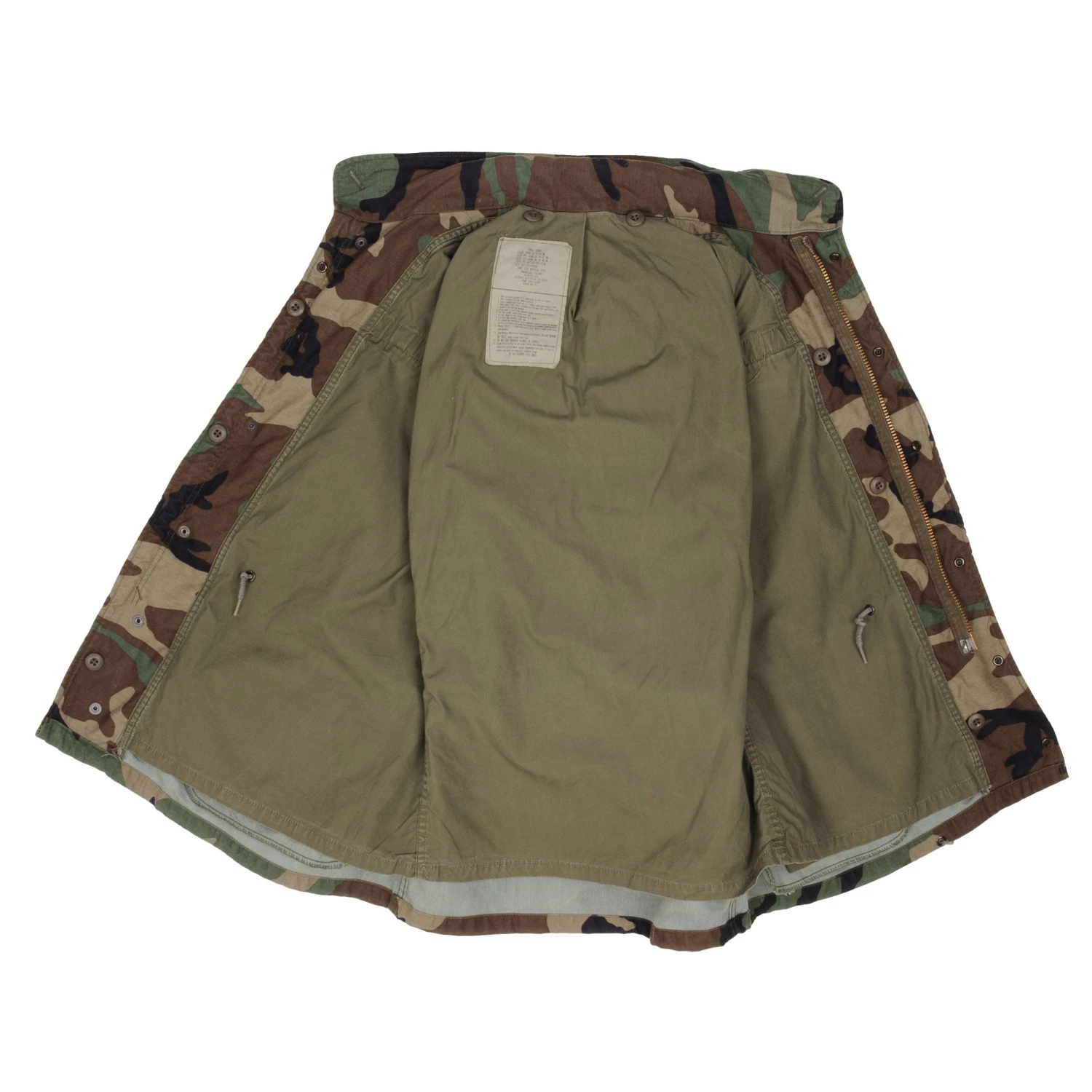 VINTAGE US ARMY M-1965 M65 WOODLAND CAMO FIELD JACKET 1985 SIZE SMALL SHORT(Vintage Us Army M 1965 M65 Woodland Camo Field Jacket 1985 Size Small Short) 10 VINTAGE US ARMY M-1965 M65 WOODLAND CAMO FIELD JACKET 1985 SIZE SMALL SHORT(Vintage Us Army M 1965 M65 Woodland Camo Field Jacket 1985 Size Small Short) - Image 10