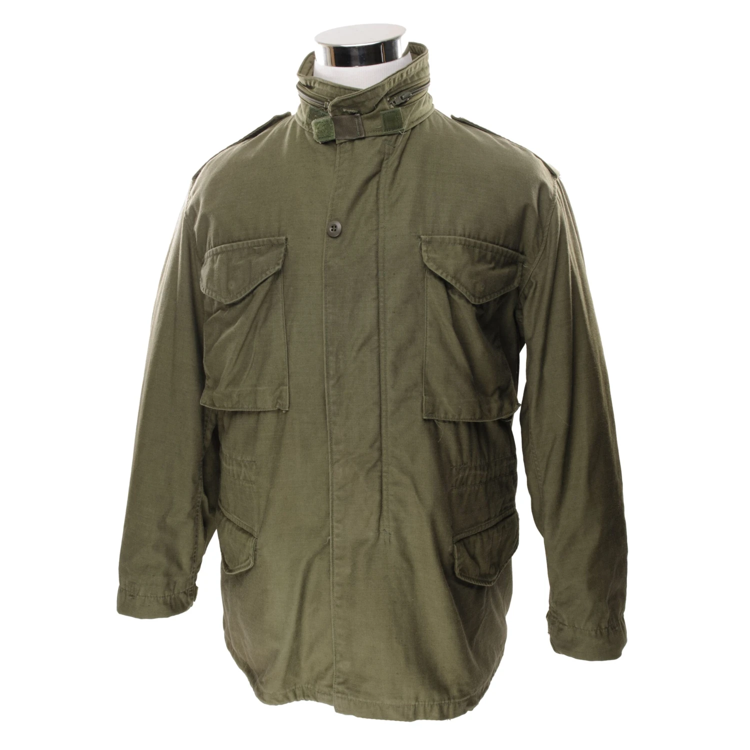 VINTAGE US ARMY M-1965 M65 FIELD JACKET 1984 SIZE MEDIUM REGULAR(Vintage Us Army M 1965 M65 Field Jacket 1984 Size Medium Regular 1) 2 VINTAGE US ARMY M-1965 M65 FIELD JACKET 1984 SIZE MEDIUM REGULAR(Vintage Us Army M 1965 M65 Field Jacket 1984 Size Medium Regular 1) - Image 2