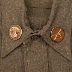 VINTAGE WW2 US ARMY SANFORIZED PATCHED SERVICE SHIRT SIZE 14 1/2 X 32(Vintage Us Army Sanforized Patched Service Shirt Size 14 1 2 X 32) -Rare Gear USA Shop DSC 6564 3f5cee9e 0622 4c19 a498 204efcf710a0