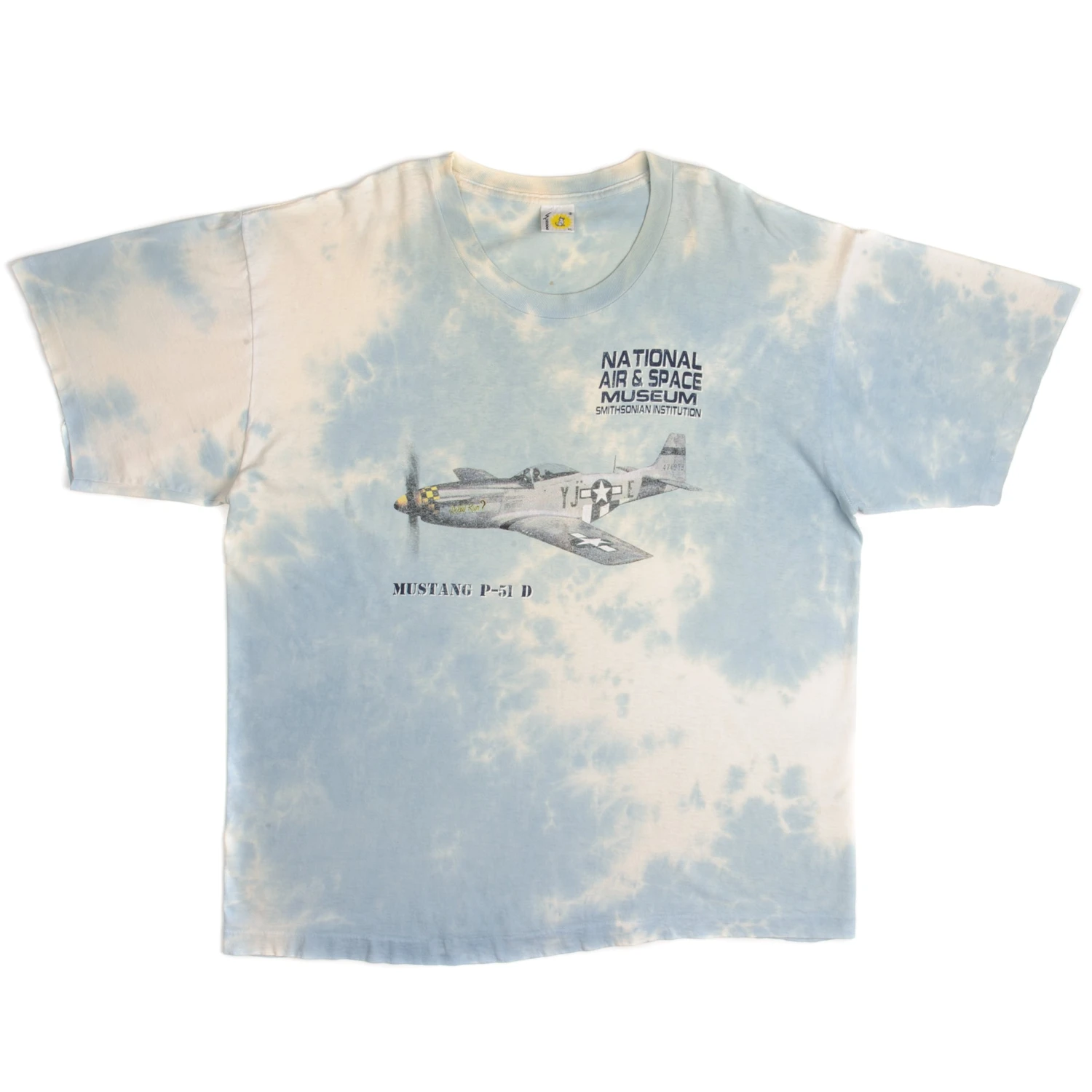 VINTAGE NATIONAL AIR SPACE MUSEUM SMITHSONIAN INSTITUTION TEE SHIRT XL MADE USA(Vintage Tie Dye National Air Space Museum Smithsonian Institution Tee Shirt Size Xl Made In Usa) 2 VINTAGE NATIONAL AIR SPACE MUSEUM SMITHSONIAN INSTITUTION TEE SHIRT XL MADE USA(Vintage Tie Dye National Air Space Museum Smithsonian Institution Tee Shirt Size Xl Made In Usa) - Image 2