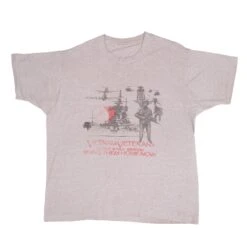 VINTAGE US ARMY VIETNAM VETERAN TEE SHIRT 1990S SIZE XL(Vintage Us Army Vietnam Veteran Tee Shirt 1990s Size Xl) -Rare Gear USA Shop DSC 6608