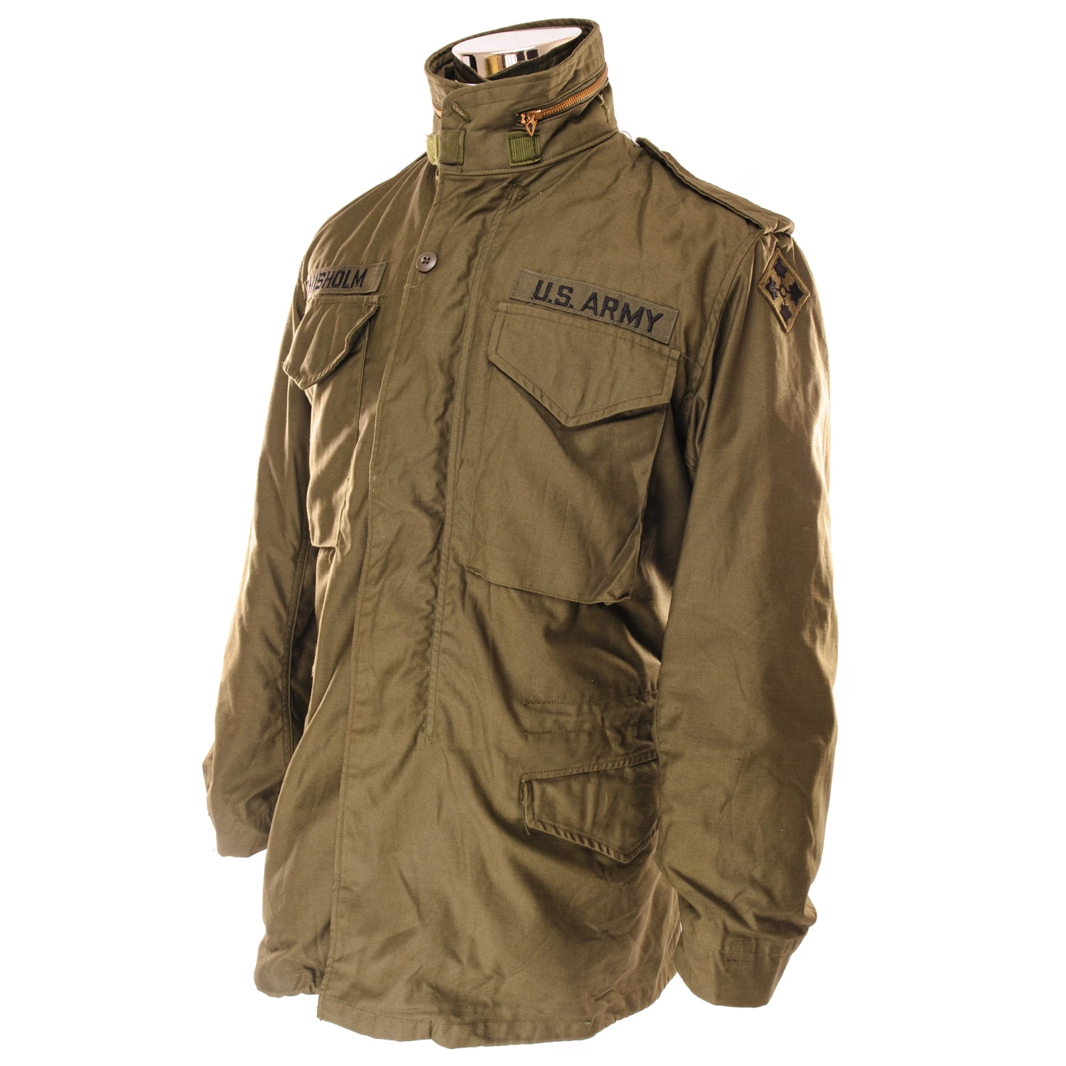 VINTAGE US ARMY M-1965 M65 FIELD JACKET 1972 VIETNAM WAR SIZE SMALL LONG PATCHED WITH LINER(Vintage Us Army M 1965 M65 Field Jacket 1972 Vietnam War Size Small Long Patched With Liner) 1 VINTAGE US ARMY M-1965 M65 FIELD JACKET 1972 VIETNAM WAR SIZE SMALL LONG PATCHED WITH LINER(Vintage Us Army M 1965 M65 Field Jacket 1972 Vietnam War Size Small Long Patched With Liner)