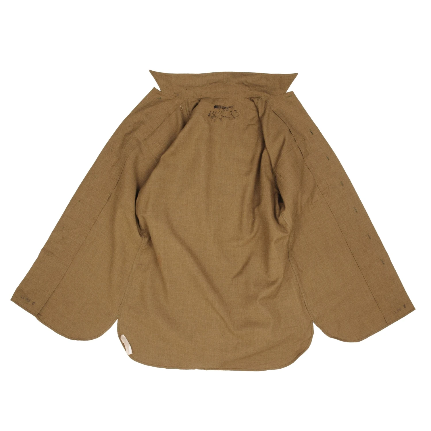 VINTAGE US ARMY M-37 M37 WOOL SHIRT 1942 WW2 PATCH SIZE 14 1/2 X 33(Vintage Us Army M 37 M37 Wool Shirt 1942 Ww2 Patch Size 14 1 2 X 33) 8 VINTAGE US ARMY M-37 M37 WOOL SHIRT 1942 WW2 PATCH SIZE 14 1/2 X 33(Vintage Us Army M 37 M37 Wool Shirt 1942 Ww2 Patch Size 14 1 2 X 33) - Image 8