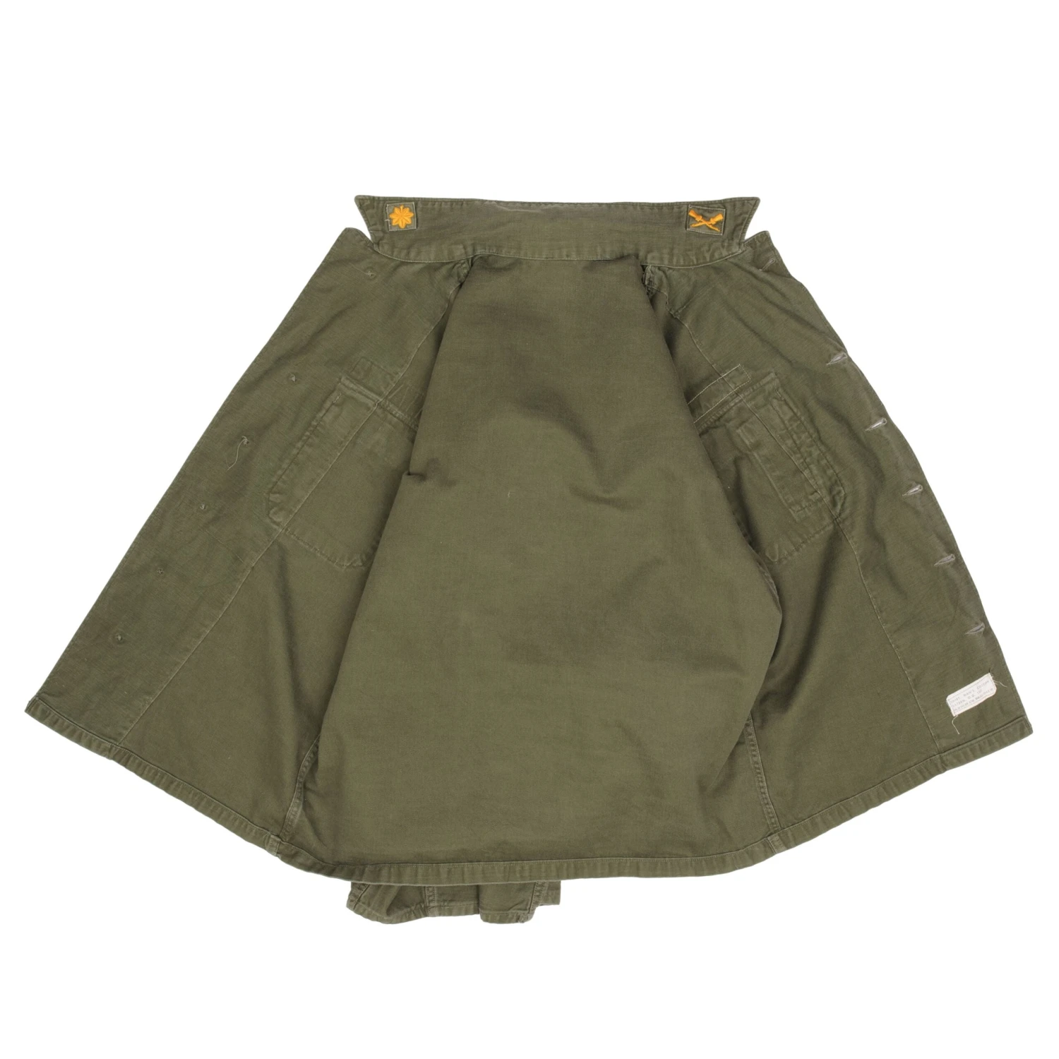 VINTAGE US ARMY UTILITY SHIRT P58 1959 FIRST PAT VIETNAM WAR SIZE LARGE PATCH(Vintage Us Army Utility Shirt P58 1959 First Pat Vietnam War Size Large Patch) 8 VINTAGE US ARMY UTILITY SHIRT P58 1959 FIRST PAT VIETNAM WAR SIZE LARGE PATCH(Vintage Us Army Utility Shirt P58 1959 First Pat Vietnam War Size Large Patch) - Image 8