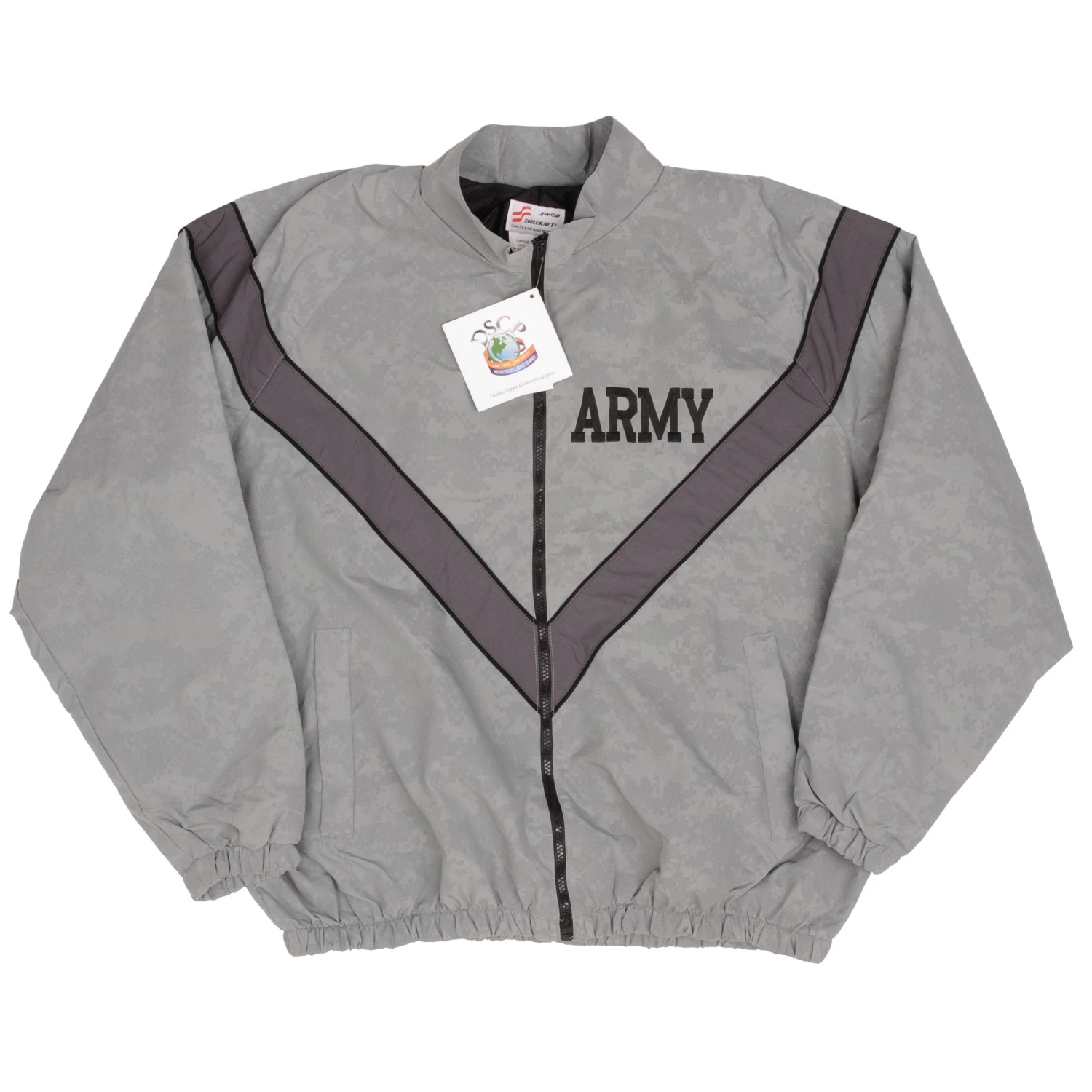 VINTAGE US ARMY 2005 WINDBREAKER REFLECTIVE CAMO TRAINING IPFU JACKET DEADSTOCK(Vintage Us Army 2005 Windbreaker Reflective Camo Training Ipfu Jacket Deadstock) 1 VINTAGE US ARMY 2005 WINDBREAKER REFLECTIVE CAMO TRAINING IPFU JACKET DEADSTOCK(Vintage Us Army 2005 Windbreaker Reflective Camo Training Ipfu Jacket Deadstock)